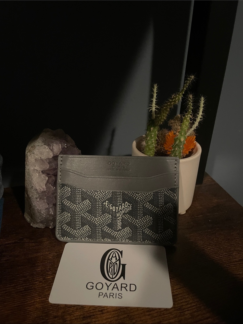 Grey Goyard card holder, open to offers‼️